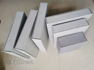 Fabric Ring Binder Box3