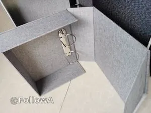 Fabric Ring Binder Box4