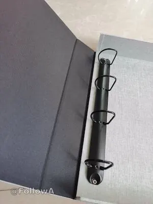 Fabric Ring Binder Box5