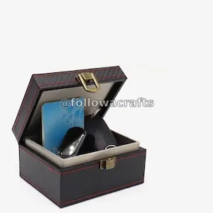 Leather Anti Theft Faraday Box2