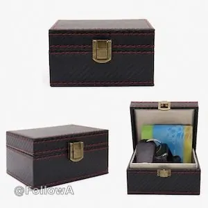 Leather Anti Theft Faraday Box 1