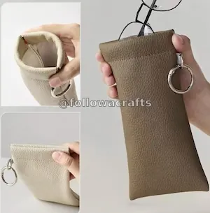 Minimal Leather Squeeze Pouch2