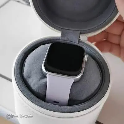 Pu Zipper Single Watch Case 7