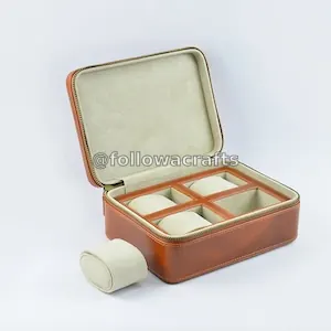 Watch Box Zipper 4slots 1