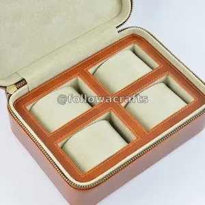 Watch Box Zipper 4slots 2